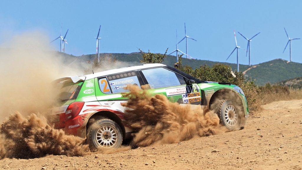 Juho Hänninen / Mikko Markkula, ŠKODA FABIA S2000, ŠKODA Motorsport. Rally Italia Sardegna 2010