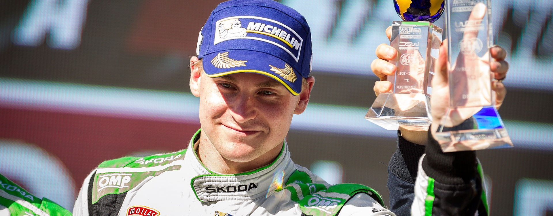 Lappi and Ferm received world championship trophies