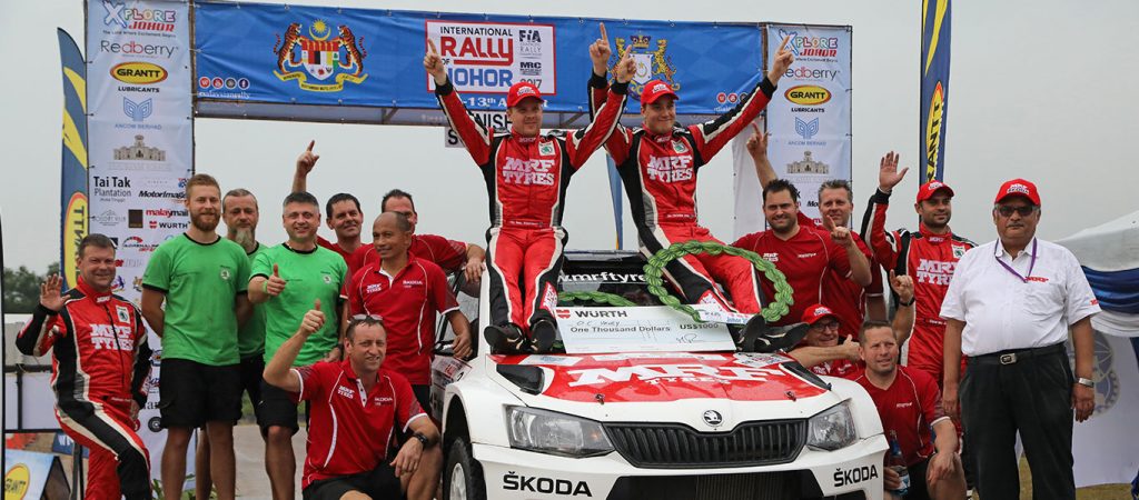 aprc-malaysia-second-win-veiby-ahead-mrf-skoda-teammate-gill