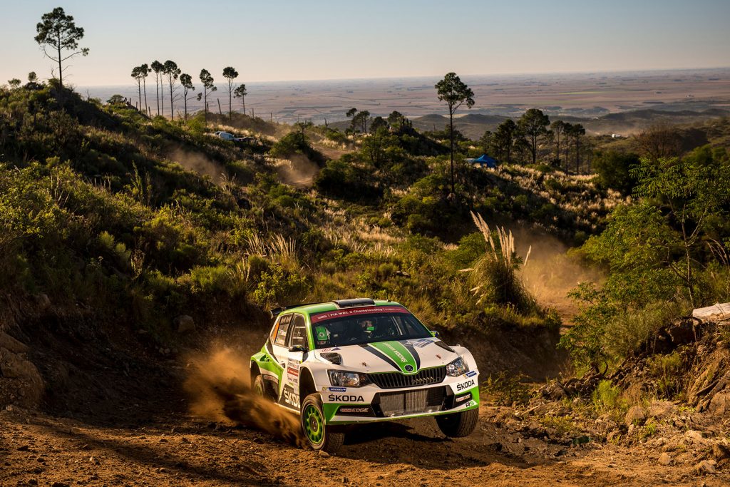 Pontus Tidemand / Jonas Andersson, ŠKODA FABIA R5, ŠKODA Motorsport. Rally Argentina 2017