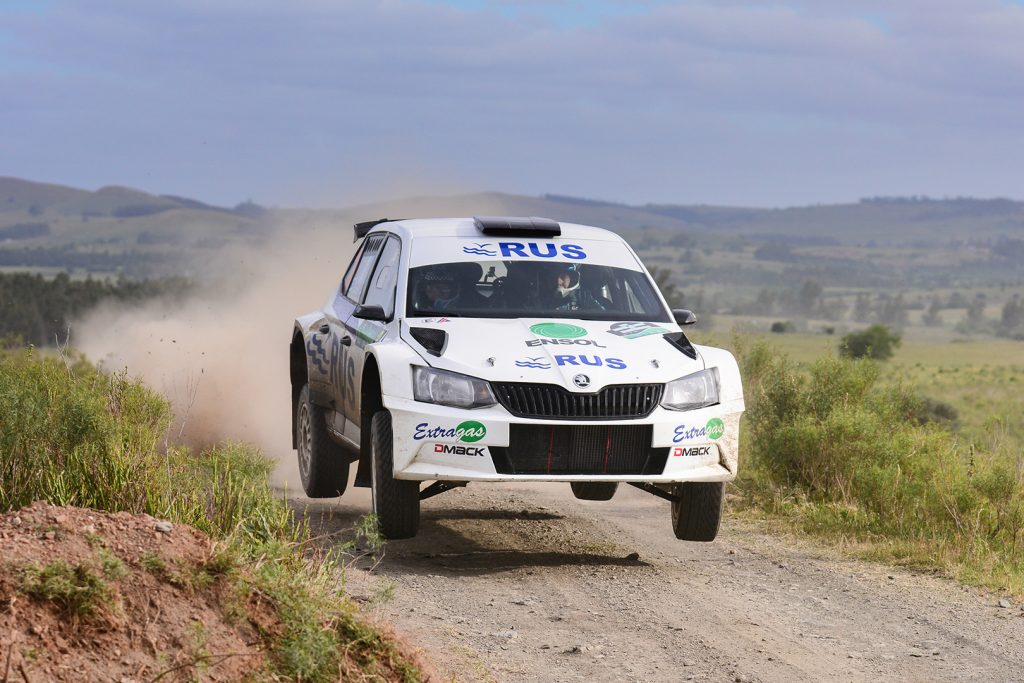 Marcos Ligato / Ruben García, ŠKODA FABIA R5. Rally del Atlántico 2017