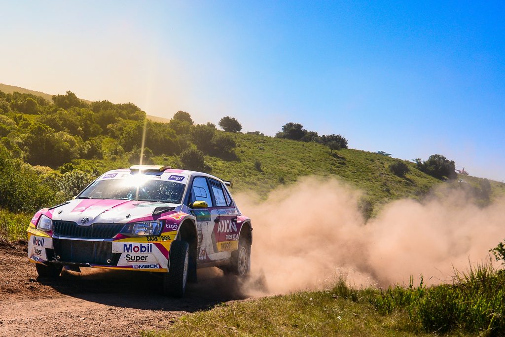 Gustavo Saba / Fernando Musaano, ŠKODA FABIA R5. Rally del Atlántico 2017