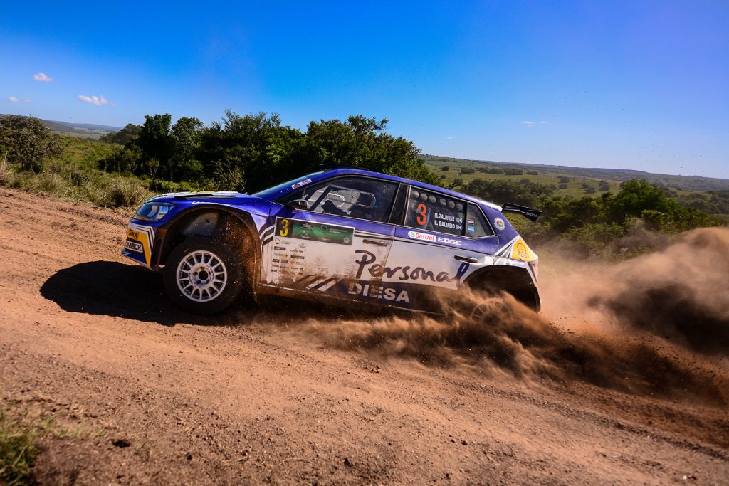 Miguel “Miki” Zaldivar / Edgaro Galino, ŠKODA FABIA R5. Rally del Atlántico 2017