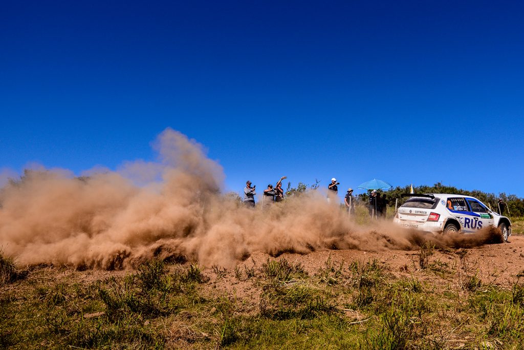 Marcos Ligato / Ruben García, ŠKODA FABIA R5. Rally del Atlántico 2017