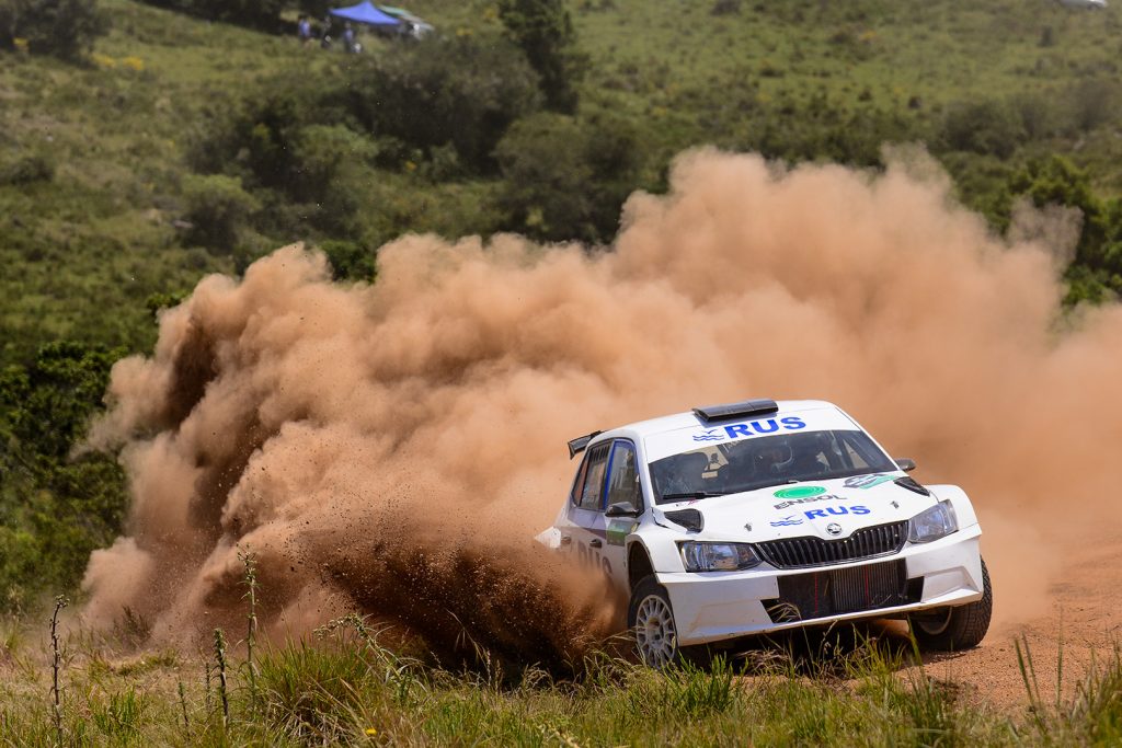 Marcos Ligato / Ruben García, ŠKODA FABIA R5. Rally del Atlántico 2017