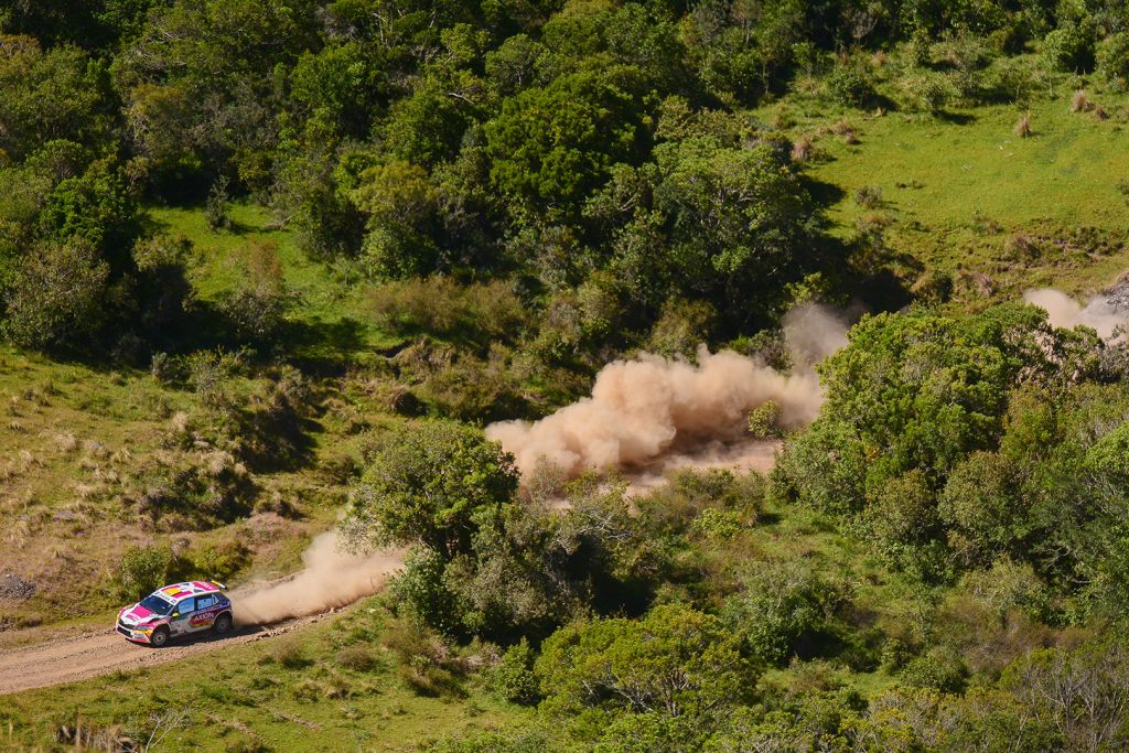 Gustavo Saba / Fernando Musaano, ŠKODA FABIA R5. Rally del Atlántico 2017