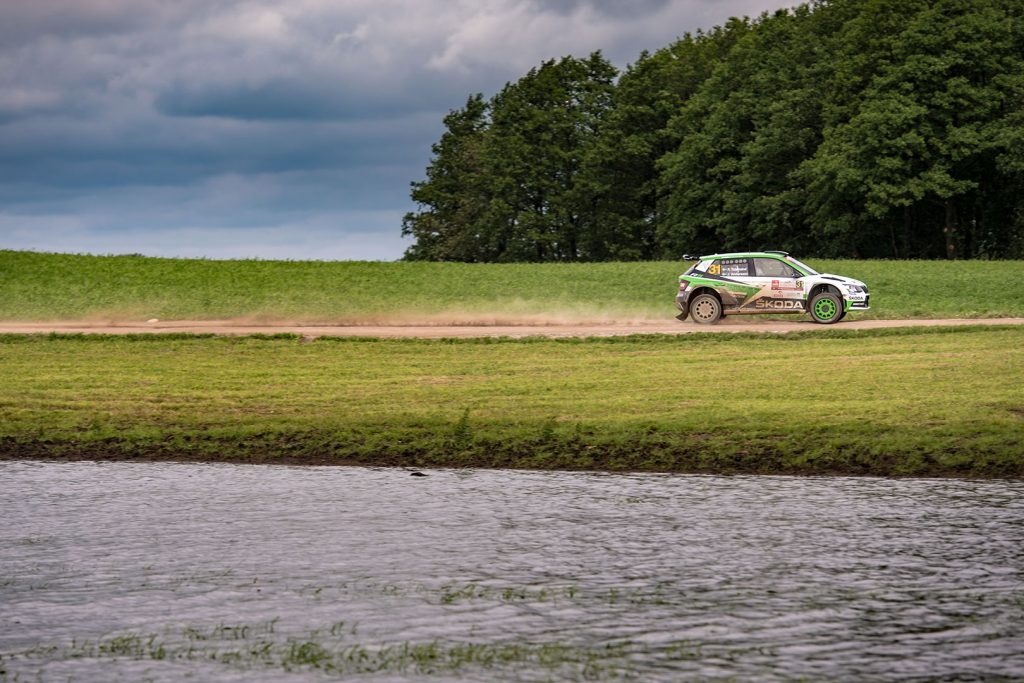 Pontus Tidemand / Jonas Andersson, ŠKODA FABIA R5, ŠKODA Motorsport. Rally Poland 2017