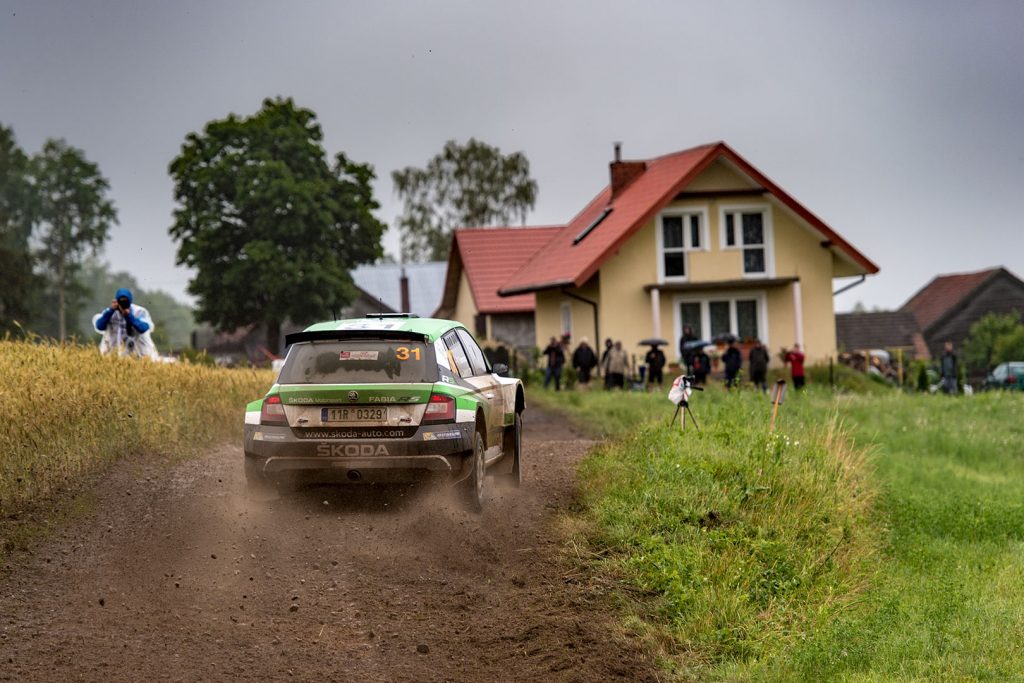 Pontus Tidemand / Jonas Andersson, ŠKODA FABIA R5, ŠKODA Motorsport. Rally Poland 2017