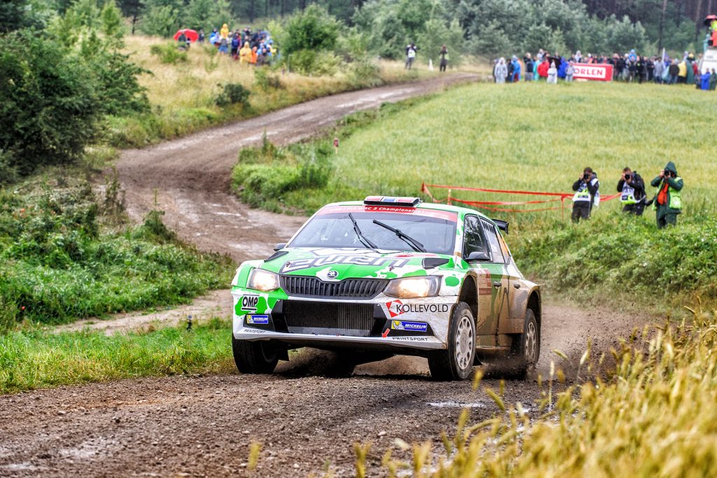 Ole Christian Veiby / Stig Rune Skjærmoen, ŠKODA FABIA R5, Printsport Oy. Rally Poland 2017