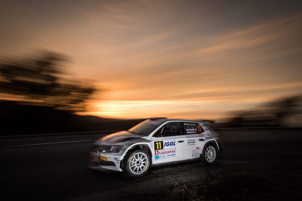 Mathieu Arzeno / Romain Roche, ŠKODA FABIA R5. Rallye du Var 2017