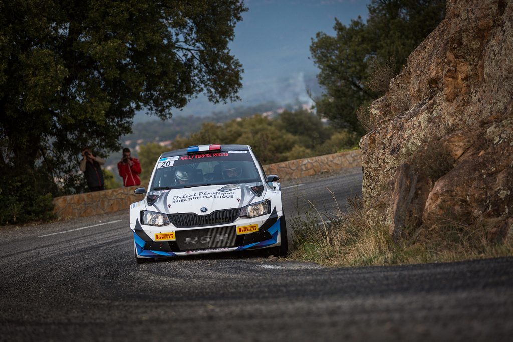 Guillaume Sirot / Emeline Breuil, ŠKODA FABIA R5. Rallye du Var 2017