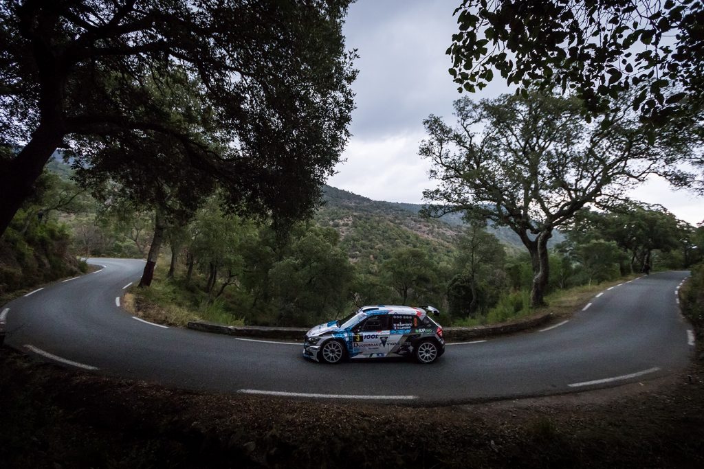 Quentin Giordano / Vincent Landais, ŠKODA FABIA R5, Sébastien Loeb Racing. Rallye du Var 2017