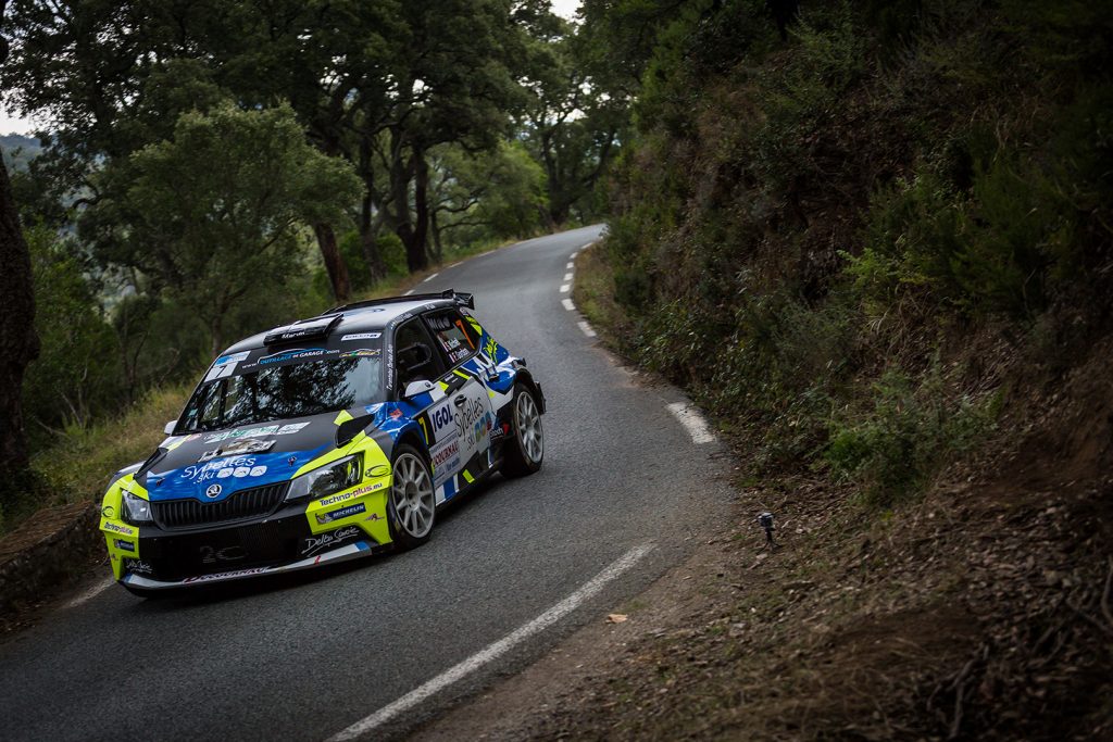 Sylvain Michel / Fabrice Gordon, ŠKODA FABIA R5. Rallye du Var 2017