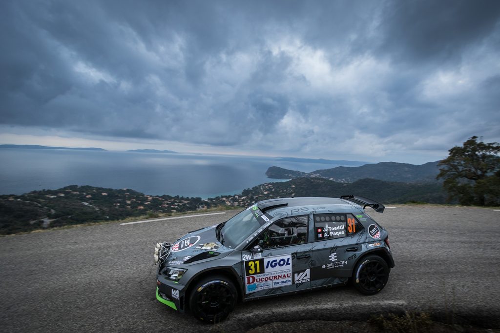 Jérémie Toedtli / Antoine Paque, ŠKODA FABIA R5. Rallye du Var 2017