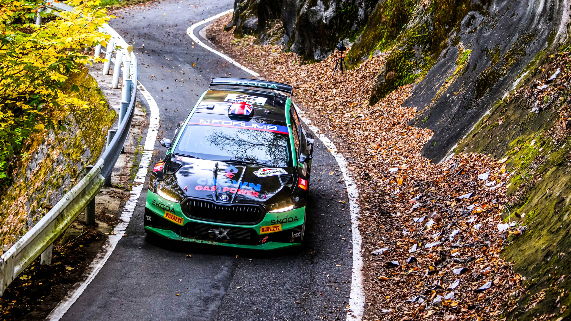 Rally Japan: Five Škoda crews finish inside the WRC2 top 10 at the season’s finale