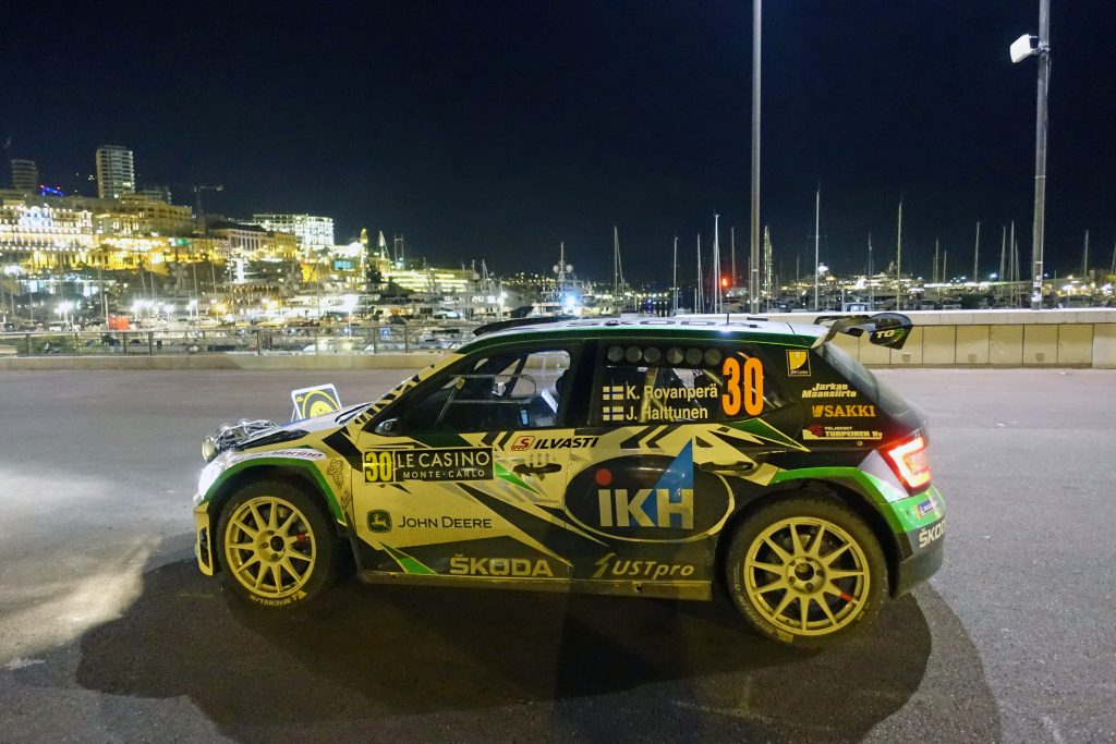 Kalle Rovanperä / Jonne Halttunen, ŠKODA FABIA R5, Rallye Monte Carlo 2018