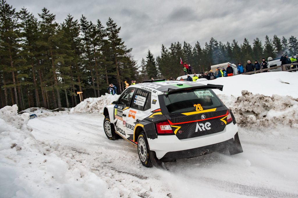 Eerik Pietarinen / Juhana Raitanen, ŠKODA FABIA R5, Rally Sweden