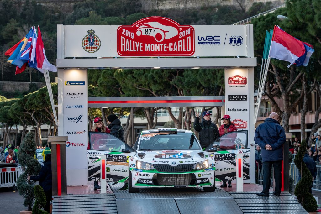 Kalle Rovanperä / Jonne Halttunen, ŠKODA FABIA R5, Rallye Monte Carlo 2018