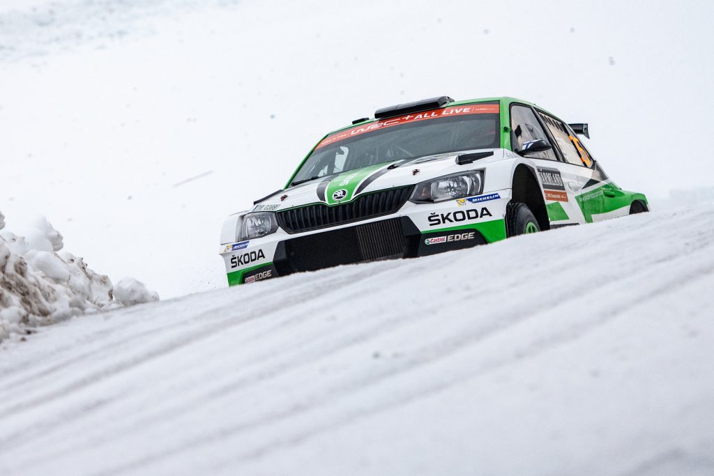 Kalle Rovanperä / Jonne Halttunen, ŠKODA FABIA R5, Rally Sweden 2019