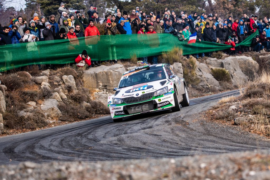 Kalle Rovanperä / Jonne Halttunen, ŠKODA FABIA R5, Rallye Monte Carlo 2018