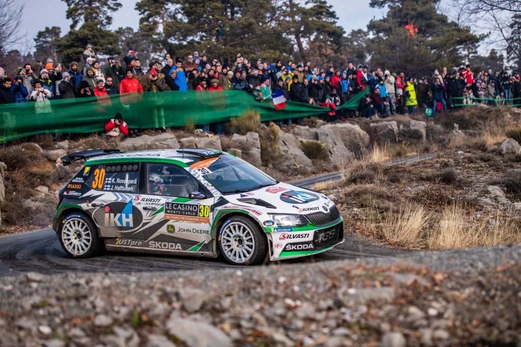 Kalle Rovanperä / Jonne Halttunen, ŠKODA FABIA R5, Rallye Monte Carlo 2018