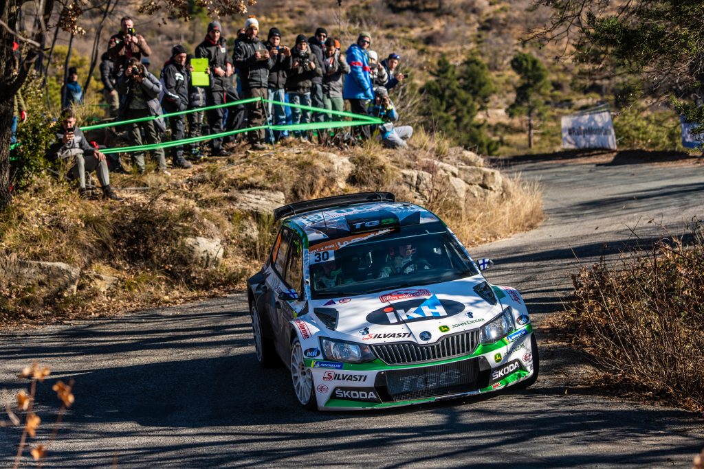 Kalle Rovanperä / Jonne Halttunen, ŠKODA FABIA R5, Rallye Monte Carlo 2018