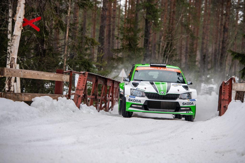 Kalle Rovanperä / Jonne Halttunen, ŠKODA FABIA R5, Rally Sweden 2019