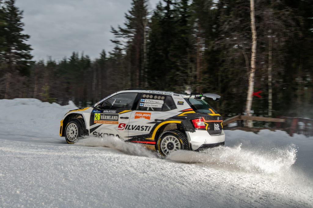 Eerik Pietarinen / Juhana Raitanen, ŠKODA FABIA R5, Rally Sweden