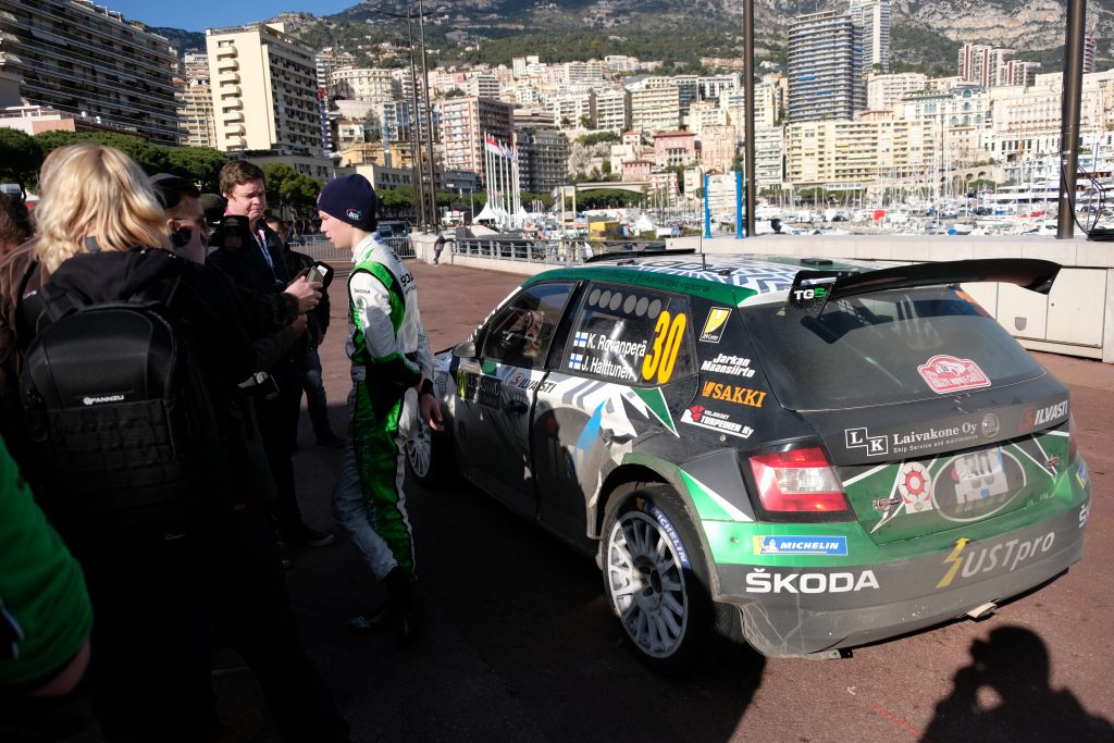 Kalle Rovanperä / Jonne Halttunen, ŠKODA FABIA R5, Rallye Monte Carlo 2018