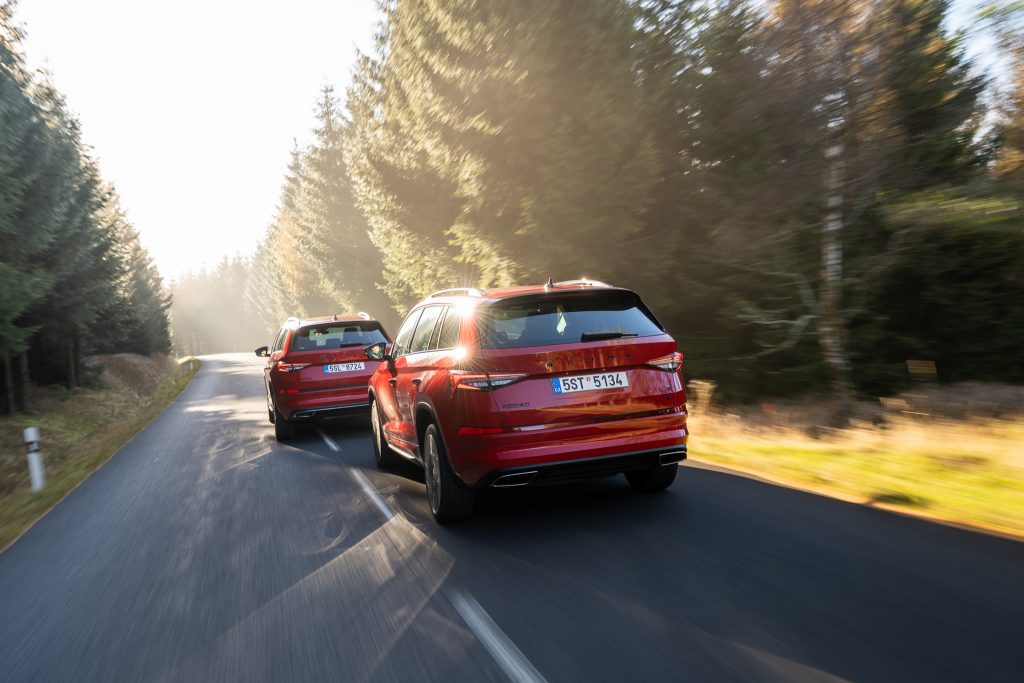 KODIAQ RS a KODIAQ SPORTLINE