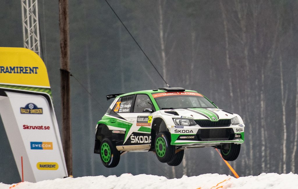 Kalle Rovanperä / Jonne Halttunen, ŠKODA FABIA R5, Rally Sweden 2019