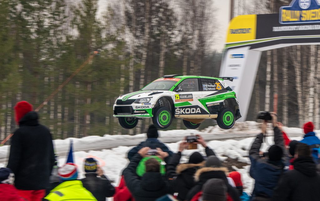 Kalle Rovanperä / Jonne Halttunen, ŠKODA FABIA R5, Rally Sweden 2019