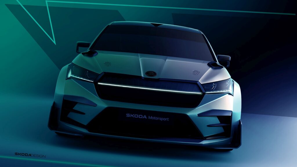 skoda-enyaq-rs-race-last-teaser-video-ahead-of-the-upcoming-world-premiere