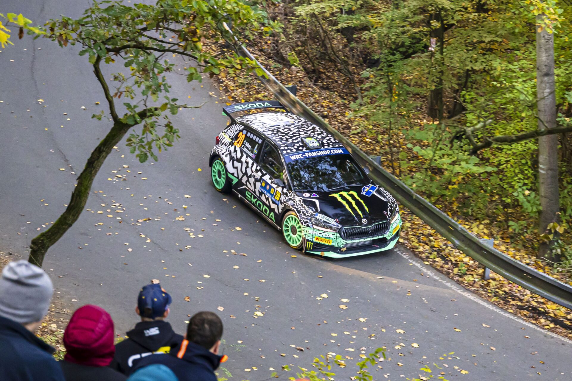 Central European Rally: WRC2 title chances for Škoda driver Oliver Solberg still intact